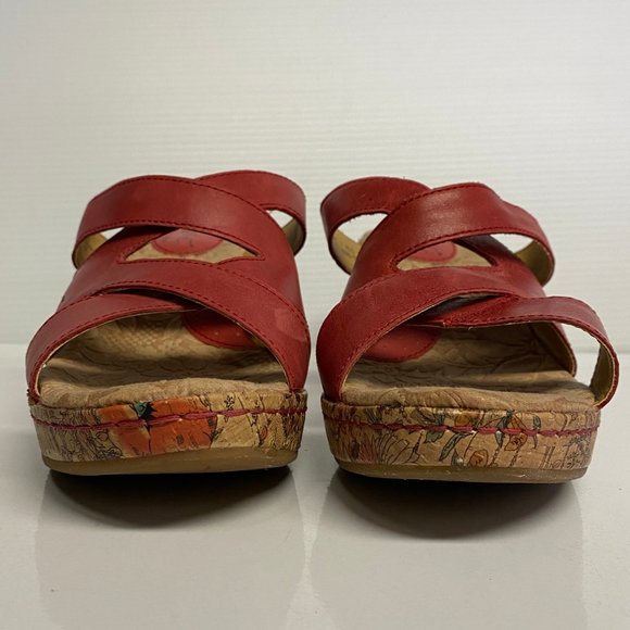 Born Concepts Ciata Red Platform Sandals - Picture 2 of 9